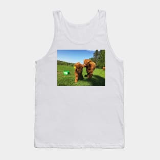 Scottish Highland Cattle Calves 1760 Tank Top